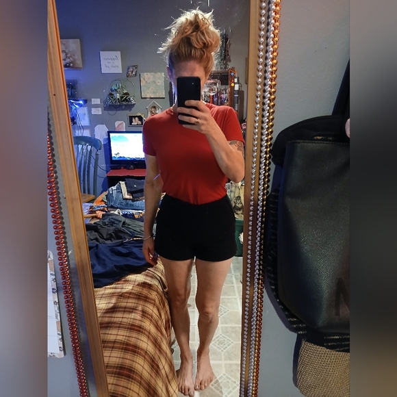 🎈Rag & Bone🎈BUY 1 GET 1 FREE💥 Black Jacquard Shorts Sz 4 - Picture 4 of 13